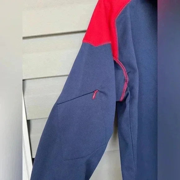 Nike Boston Red Sox Men’s Pullover Hoodie Sweatshirt Blue/Red Sz M - Picture 5 of 8